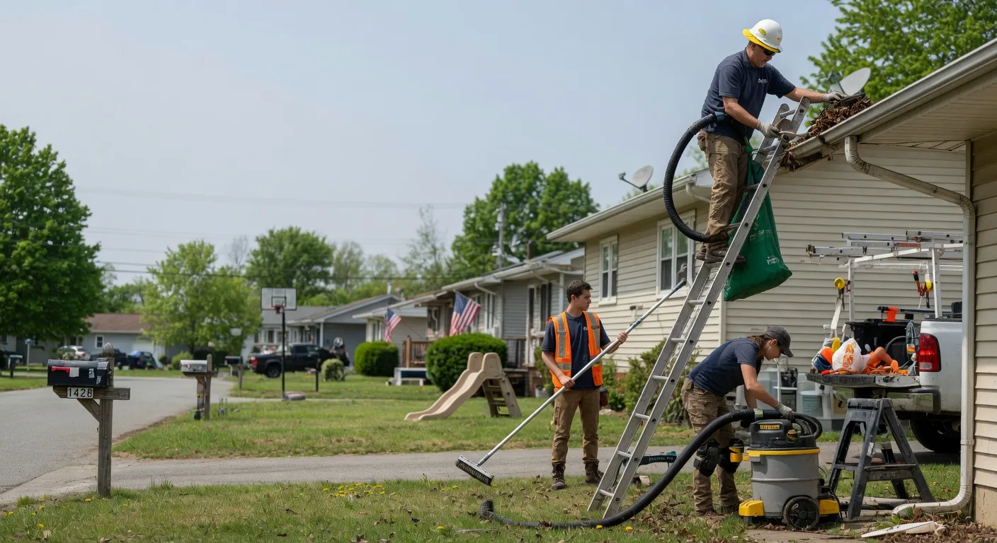 Gutter Installation in La Prairie, IL near me